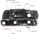 Chevy Silverado 2500 1999-2002 Black LED Tube DRL Headlights Set