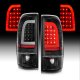 Ford F150 1997-2003 Black LED Tail Lights Tube