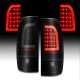 Ford F350 1999-2007 Black Smoked LED Tail Lights Tube