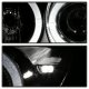 Mercedes Benz SLK 1998-2004 Black Dual Halo Projector Headlights