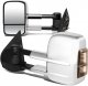 Ford F150 1997-2003 Chrome Power Towing Mirrors Smoked LED Signal Lights