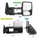GMC Yukon 2003-2006 White Power Folding Towing Mirrors Smoked LED Lights