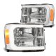 GMC Sierra 2007-2013 LED DRL Headlights