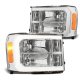 GMC Sierra 2007-2013 LED DRL Headlights