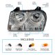 Chrysler 300 2005-2010 Halo Headlights