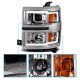 Chevy Silverado 1500 2014-2015 LED DRL Projector Headlights