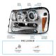 Chevy TrailBlazer 2002-2009 Halo Projector Headlights