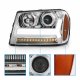 Chevy TrailBlazer LT 2006-2009 LED DRL Projector Headlights