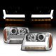 Chevy TrailBlazer LT 2006-2009 LED DRL Projector Headlights