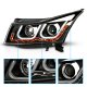 Chevy Cruze 2010-2015 Black Projector Headlights LED DRL
