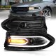 Dodge Charger 2015-2022 Black LED DRL Projector Headlights