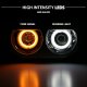 Dodge Challenger 2008-2014 Halo Projector Headlights Amber Signals