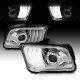 Ford Mustang 2005-2009 Projector Headlights LED DRL
