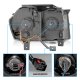 Jeep Grand Cherokee 2005-2007 Projector Headlights LED DRL Switchback Signals