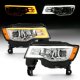 Jeep Grand Cherokee 2017-2019 Projector Headlights LED DRL Switchback Signals