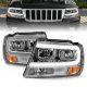 Jeep Grand Cherokee 1999-2004 Headlights LED DRL