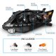 Lexus RX350 2010-2012 Black Projector Headlights LED DRL