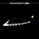 Lexus RX350 2010-2012 Black Projector Headlights LED DRL