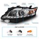 Lexus RX350 2010-2012 Projector Headlights LED DRL