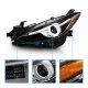 Mazda 3 2014-2016 Black Projector Headlights LED Halo