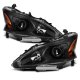 Nissan Altima Sedan 2013-2015 Projector Headlights Black