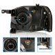 Nissan Frontier 2001-2004 Black Headlights