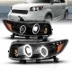 Scion xB 2008-2010 Black Projector Headlights LED Halo
