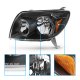Toyota 4Runner 2003-2005 Black Euro Headlights