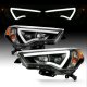 Toyota 4Runner 2014-2022 Black LED DRL Projector Headlights