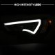 Toyota 4Runner 2014-2022 Black LED DRL Projector Headlights