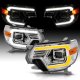 Toyota Tacoma 2012-2015 LED DRL Projector Headlights Switchback Signal