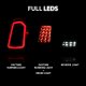 Chrysler 300 2011-2014 Black Full LED Tail Lights