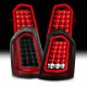 Chrysler 300 2011-2014 Black Full LED Tail Lights Sequential Signals