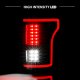 Ford F150 2015-2017 Black Sequential Full LED Tail Lights Tube