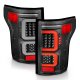 Ford F150 2015-2017 Black Full LED Tail Lights