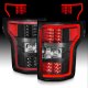 Ford F150 2018-2020 Black LED Tail Lights Tube