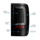 Ford Ranger 1993-1997 Black Smoked Tube LED Tail Lights