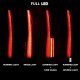 Cadillac Escalade 2007-2014 Full LED Tail Lights Conversion Black Chrome