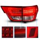 Jeep Grand Cherokee 2011-2013 Tube LED Tail Lights
