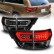 Jeep Grand Cherokee 2011-2013 Black Tube LED Tail Lights