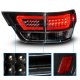 Jeep Grand Cherokee 2011-2013 Black Tube LED Tail Lights