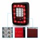 Jeep Wrangler 2007-2015 Smoked LED Tail Lights