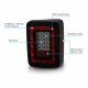 Jeep Wrangler 2007-2015 Smoked LED Tail Lights