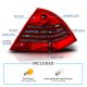 Mercedes Benz C Class 2000-2004 Smoked LED Tail Lights