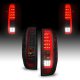 Nissan Frontier 2005-2021 Black Smoked Tube LED Tail Lights