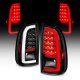 Toyota Tundra 2000-2006 Black Tube LED Tail Lights