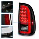 Toyota Tundra 2000-2006 Black Tube LED Tail Lights