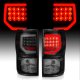 Toyota Tundra 2007-2013 Black Smoked LED Tail Lights Tube
