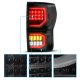Toyota Tundra 2007-2013 Black Smoked Tube Full LED Tail Lights
