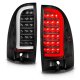 Toyota Tacoma 2005-2015 Black Tube LED Tail Lights